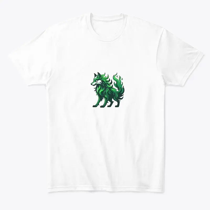 Fiery Wolf (Green)